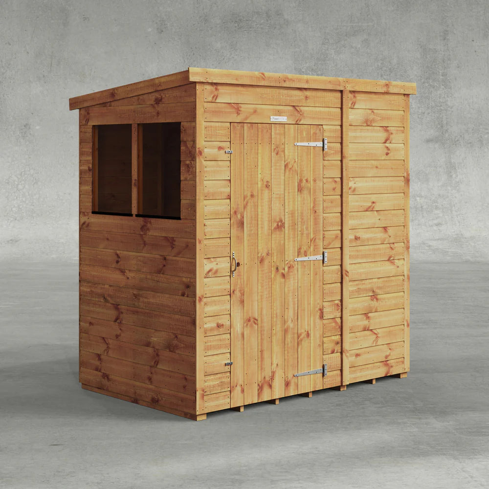 Power Shiplap Pent Sheds