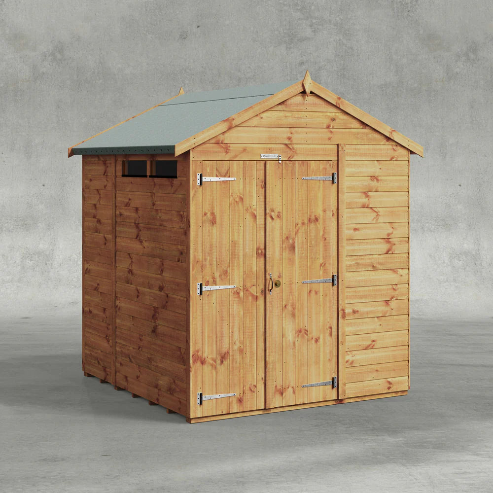Power Security Apex Shed