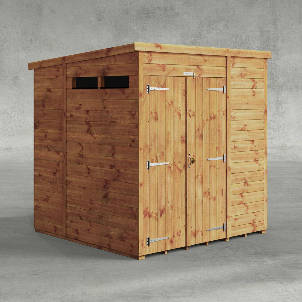 Power Security Pent Shed