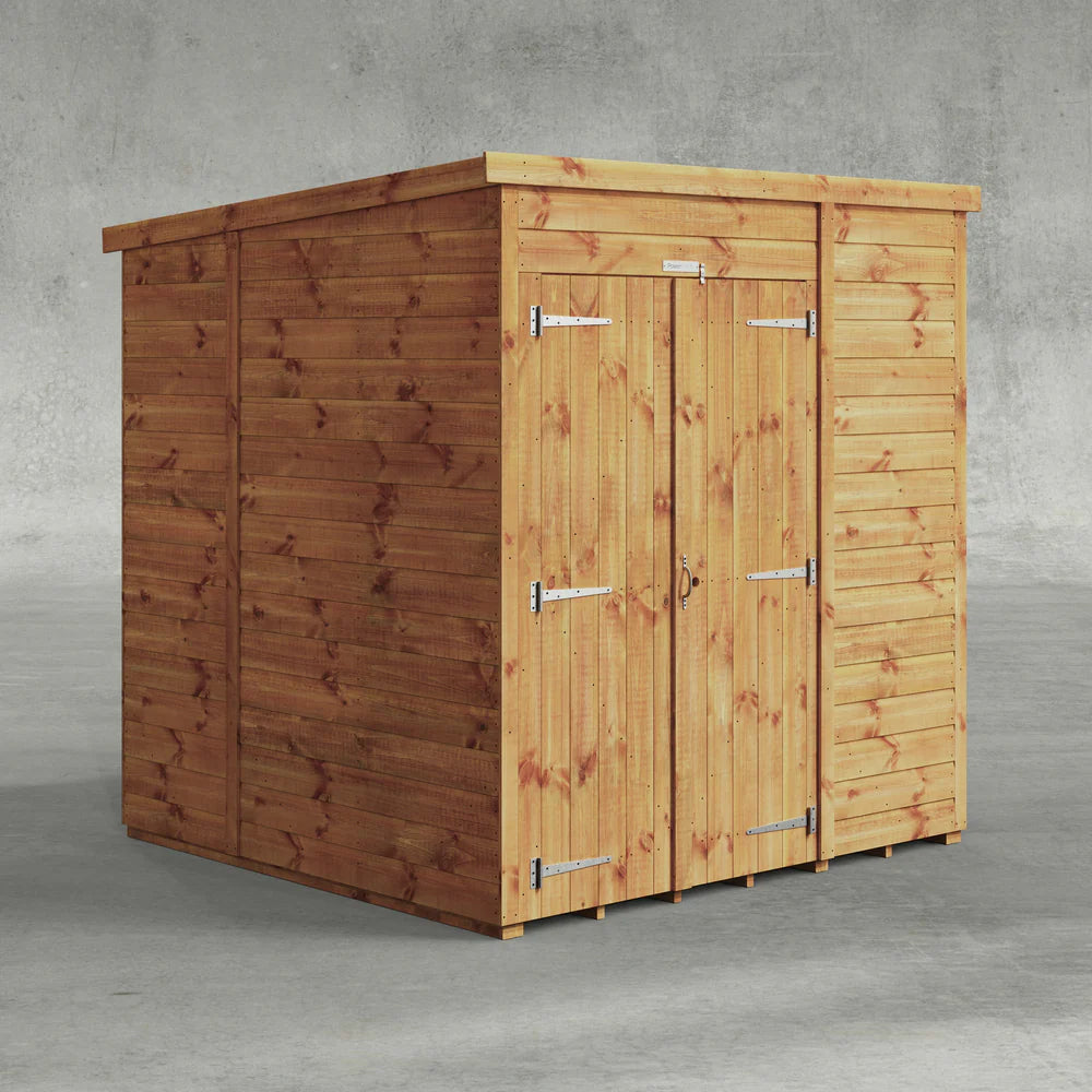 Power Shiplap Pent Sheds