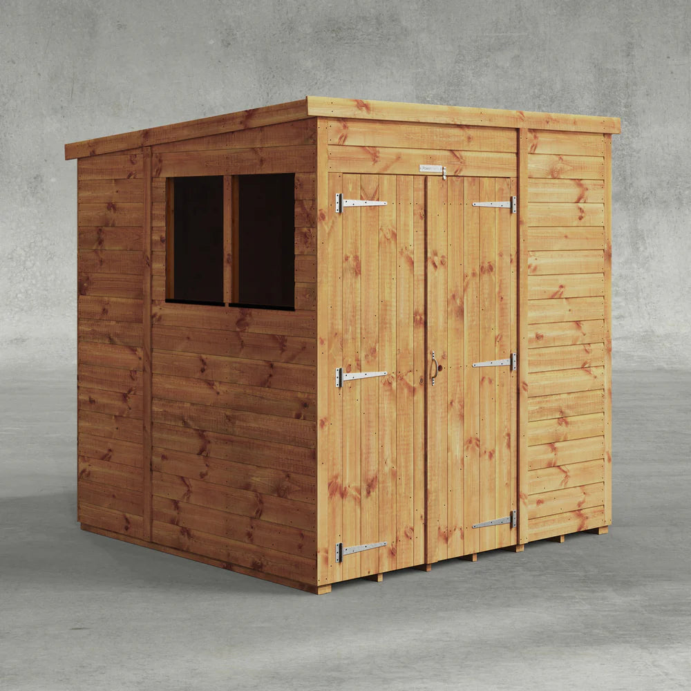 Power Shiplap Pent Sheds