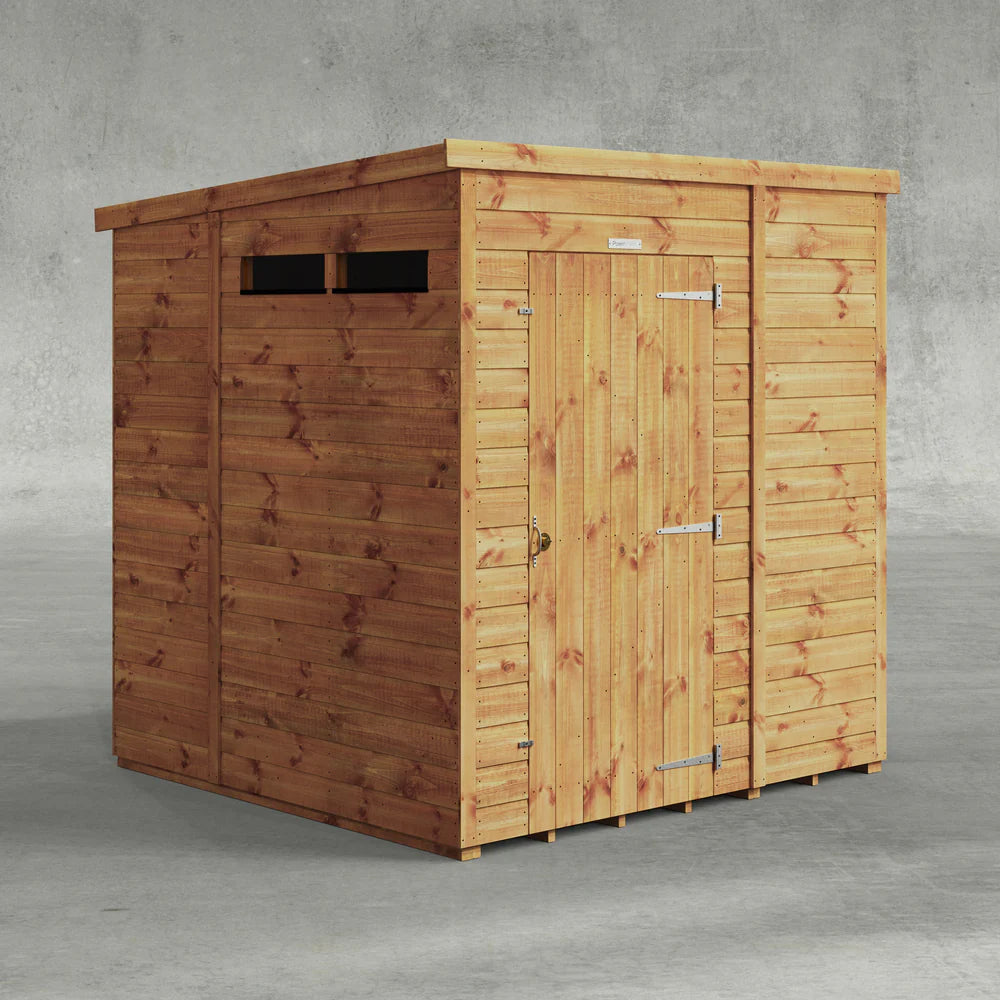 Power Security Pent Shed