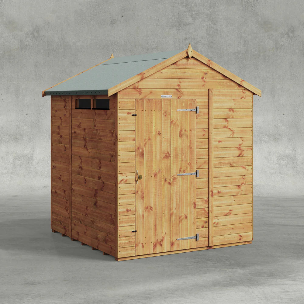 Power Security Apex Shed