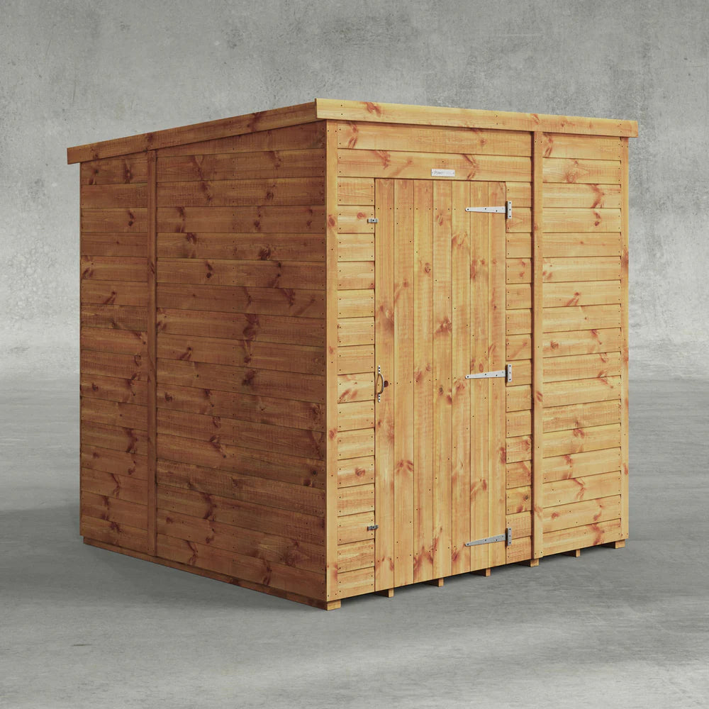 Power Shiplap Pent Sheds