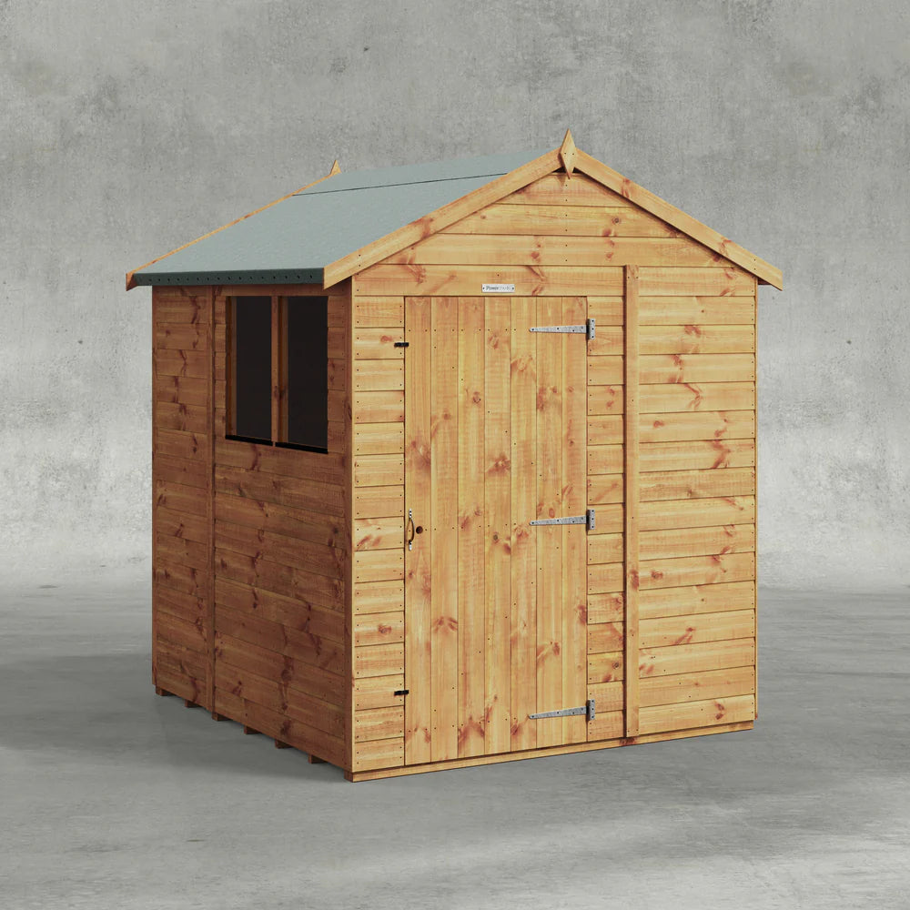 Power Shiplap Apex Shed
