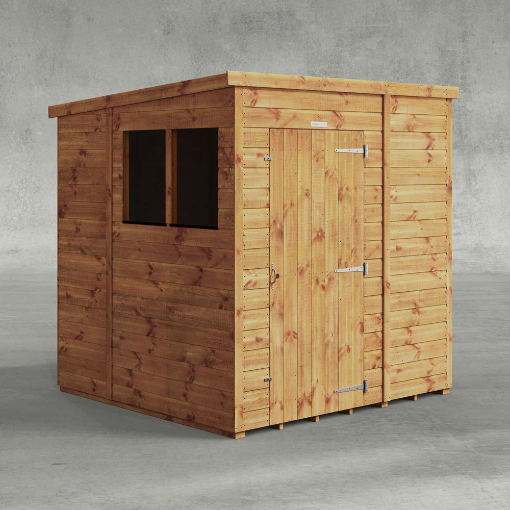 Power Shiplap Pent Sheds