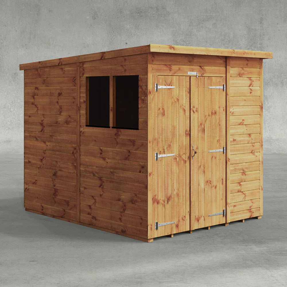 Power Shiplap Pent Sheds