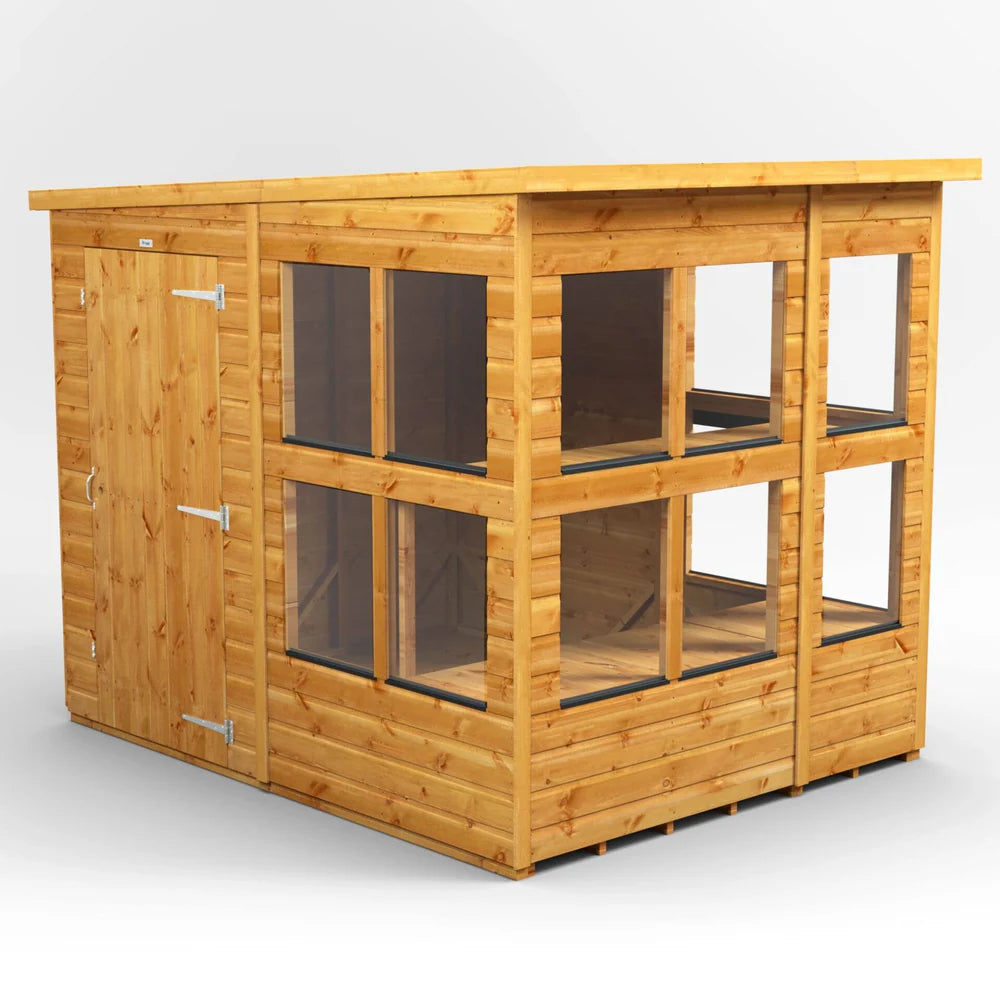 Power Pent Potting Shed