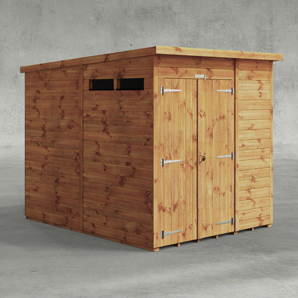 Power Security Pent Shed