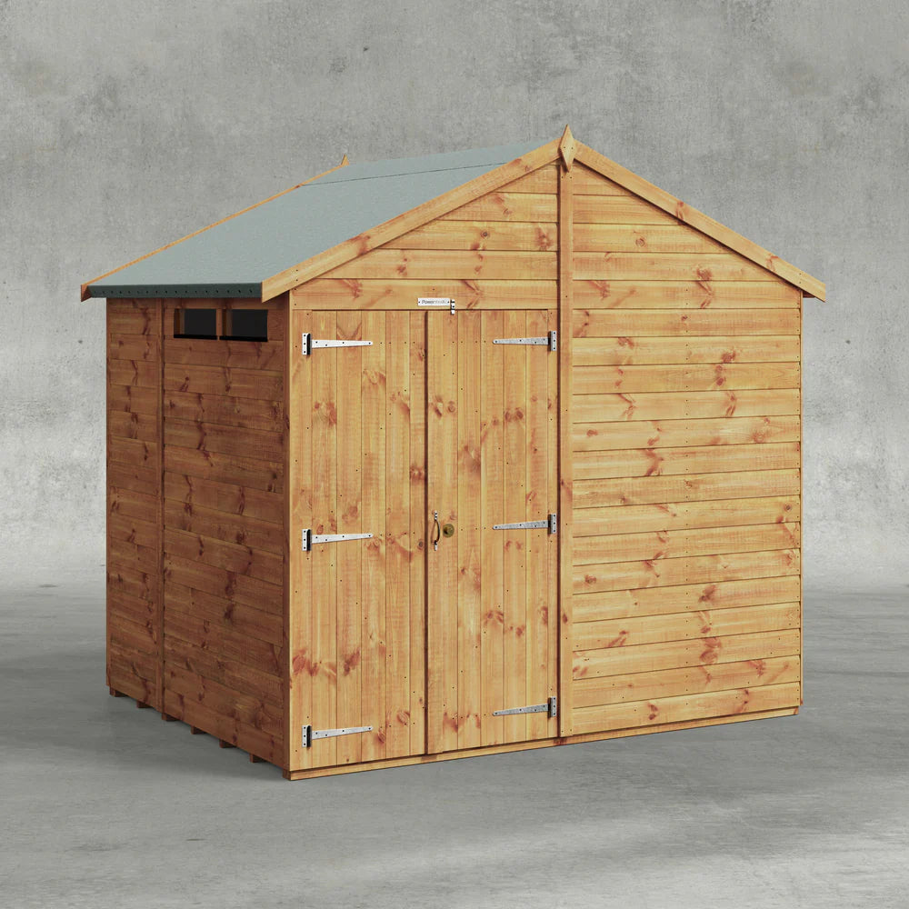 Power Security Apex Shed