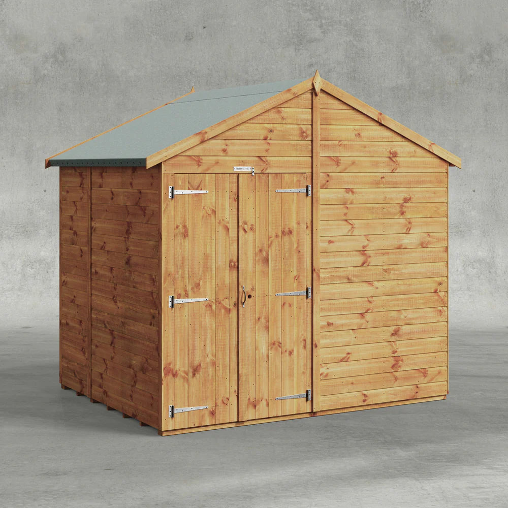 Power Shiplap Apex Shed