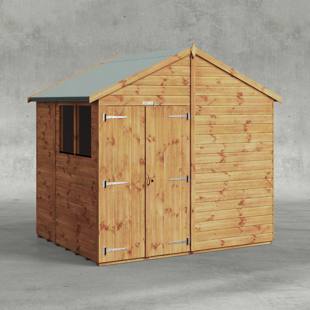 Power Shiplap Apex Shed