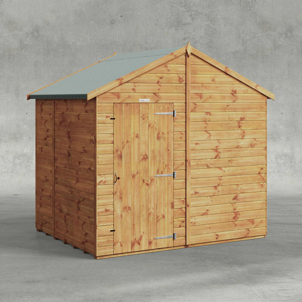 Power Shiplap Apex Shed
