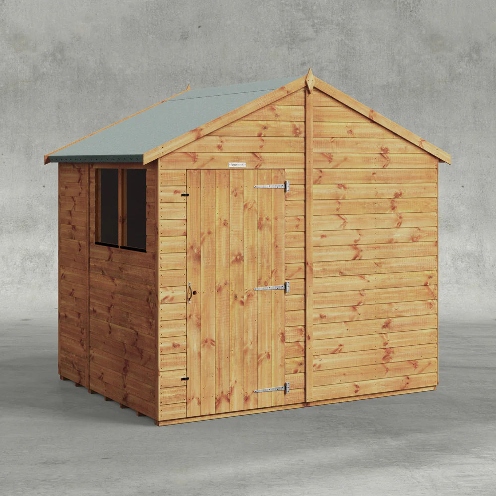 Power Shiplap Apex Shed