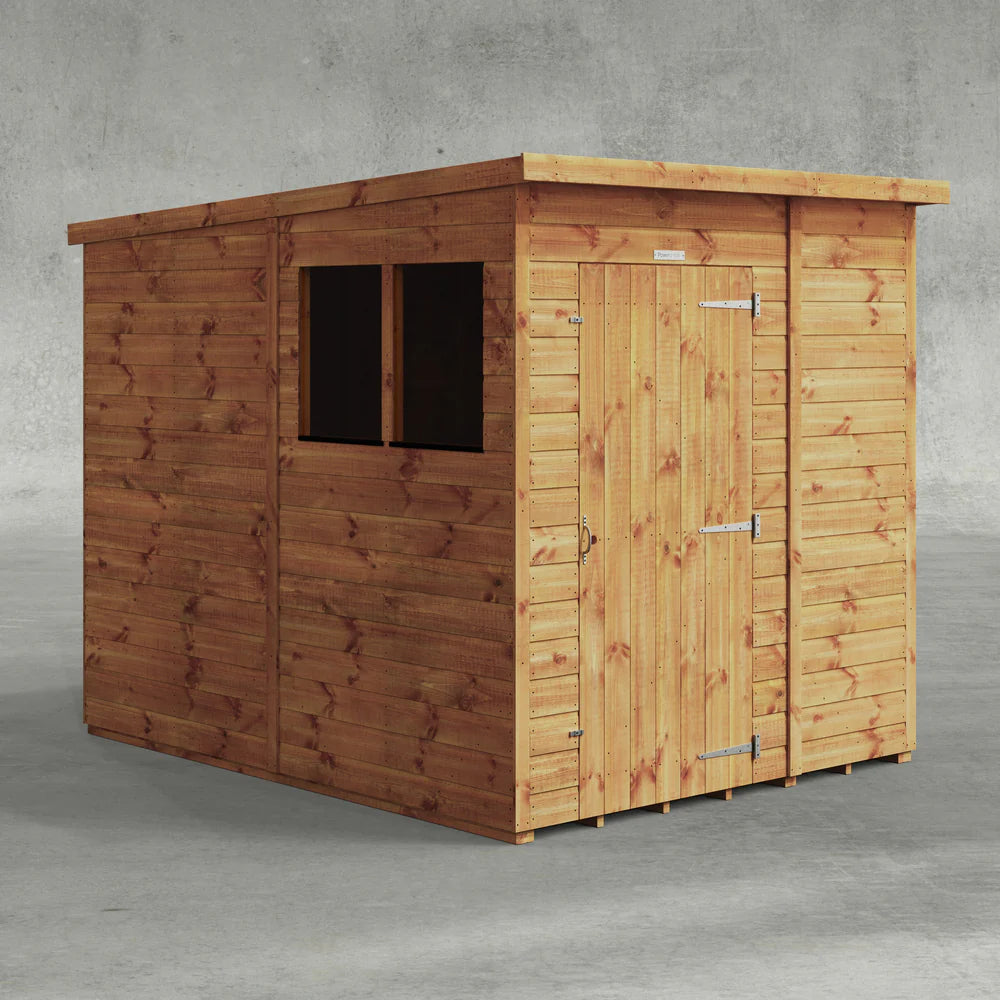 Power Shiplap Pent Sheds