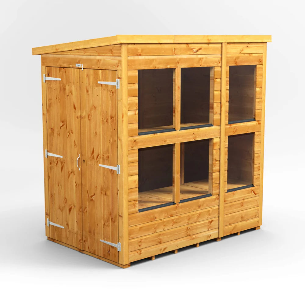 Power Pent Potting Shed