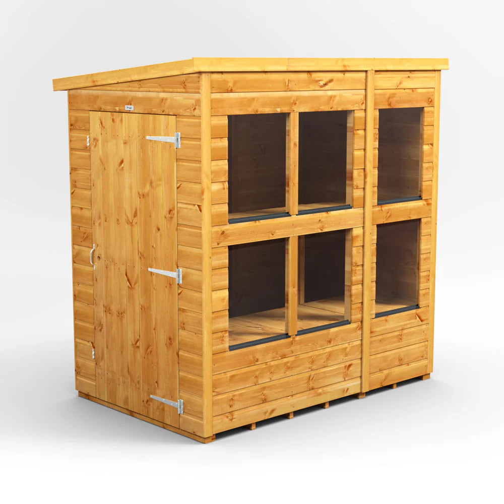 Power Pent Potting Shed