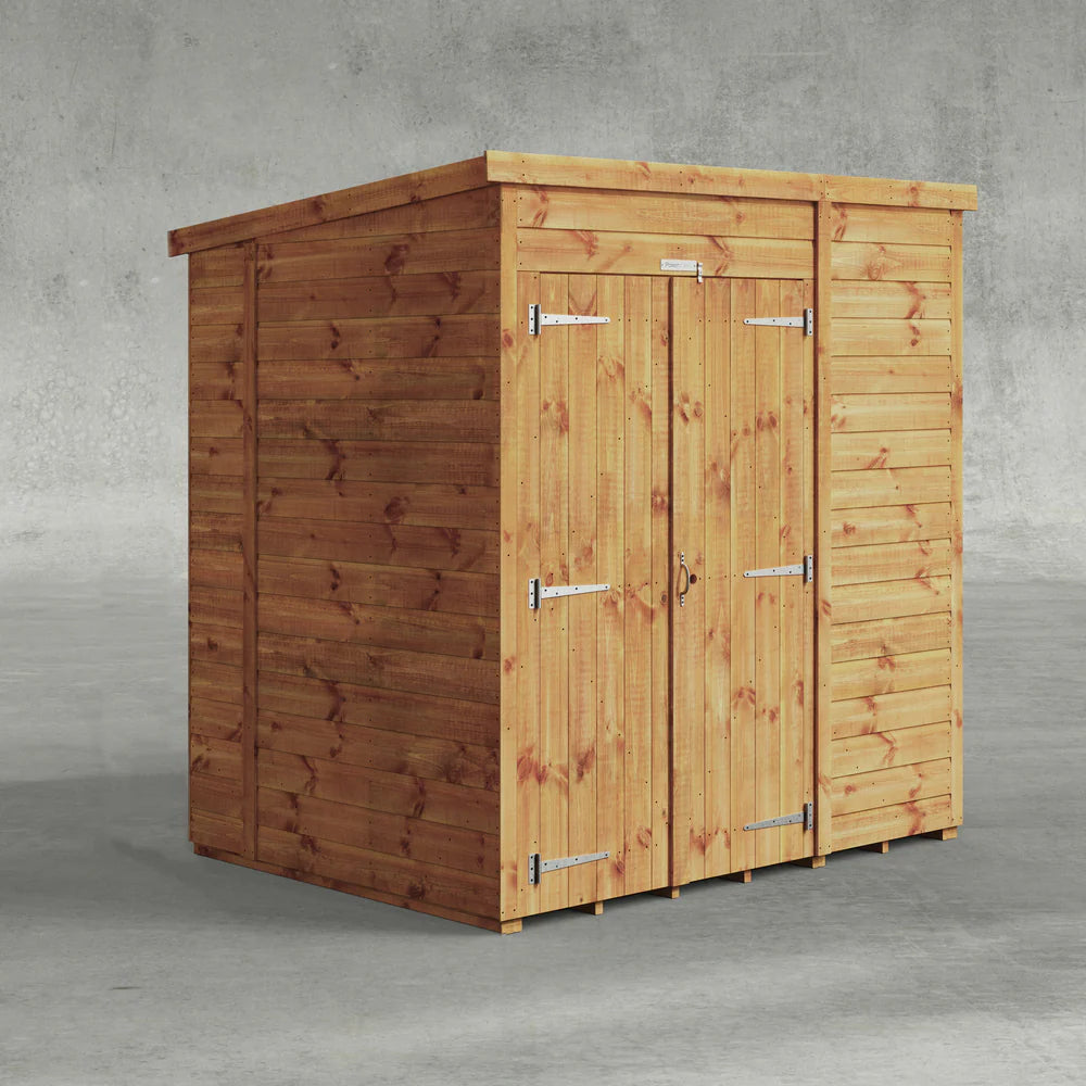 Power Shiplap Pent Sheds