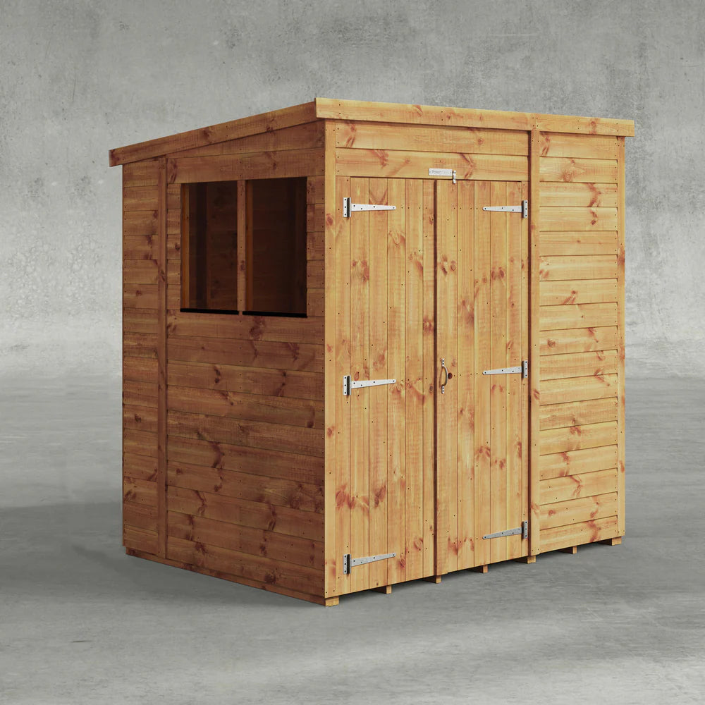Power Shiplap Pent Sheds