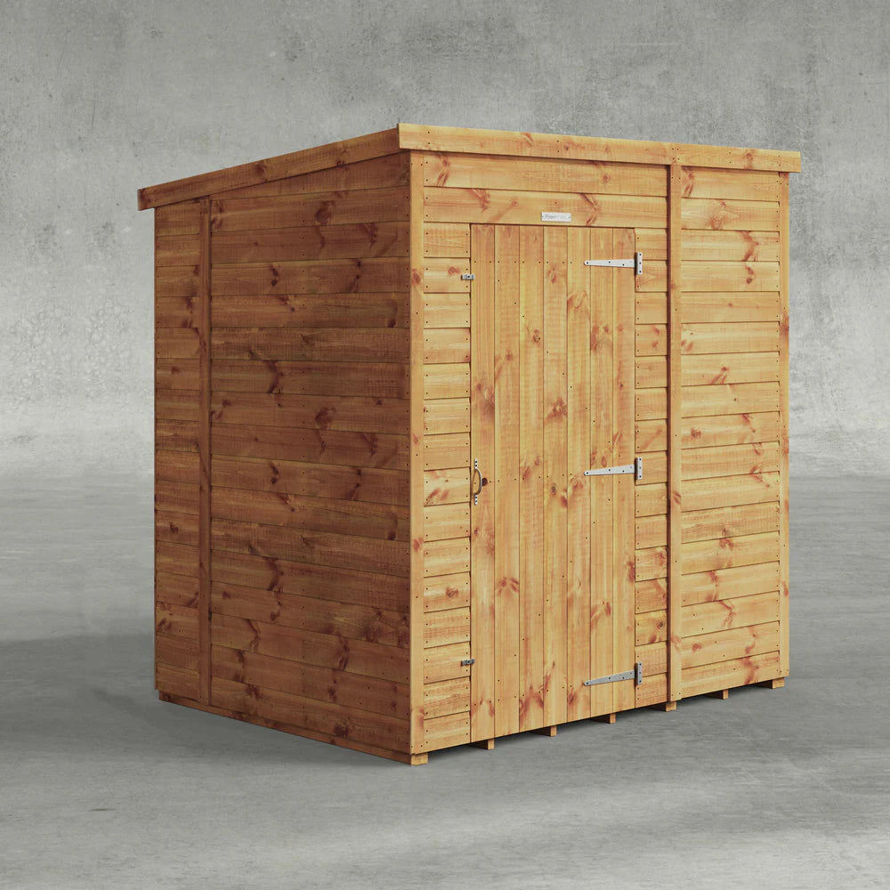 Power Shiplap Pent Sheds