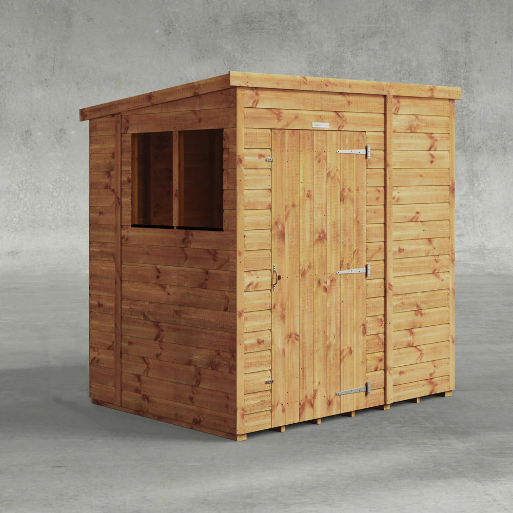 Power Shiplap Pent Sheds