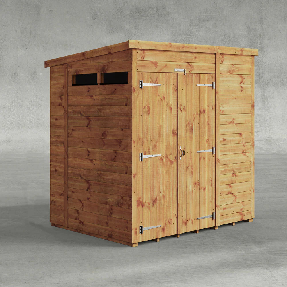Power Security Pent Shed