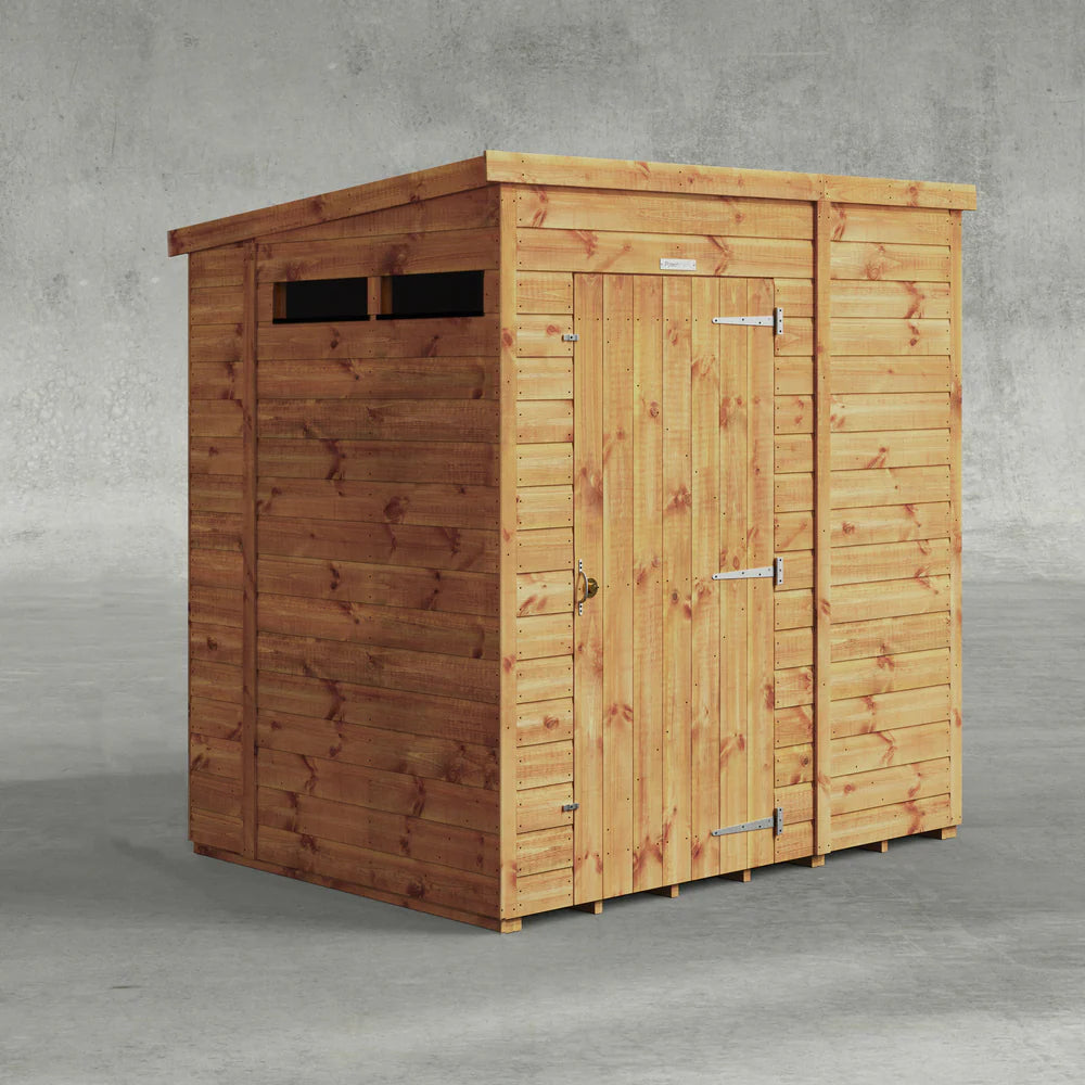 Power Security Pent Shed