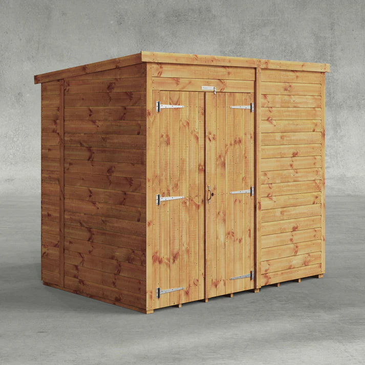 Power Shiplap Pent Sheds