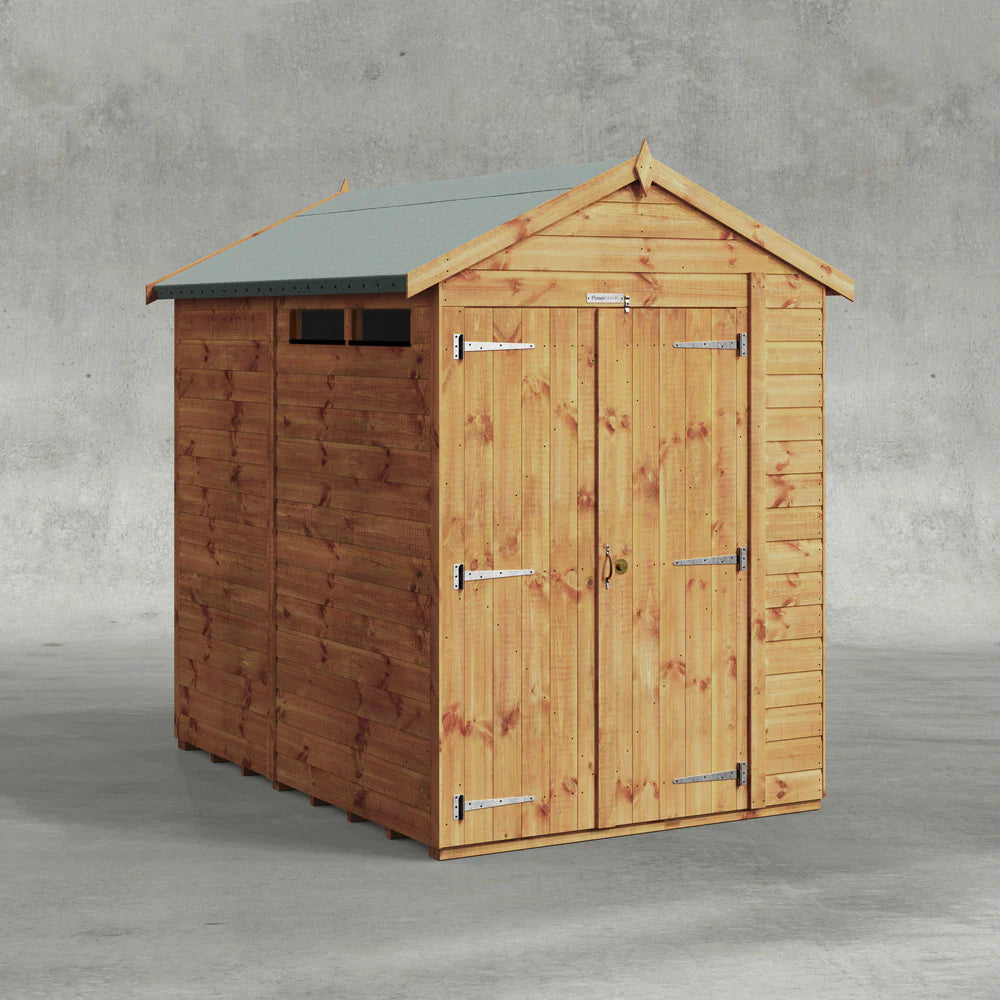 Power Security Apex Shed