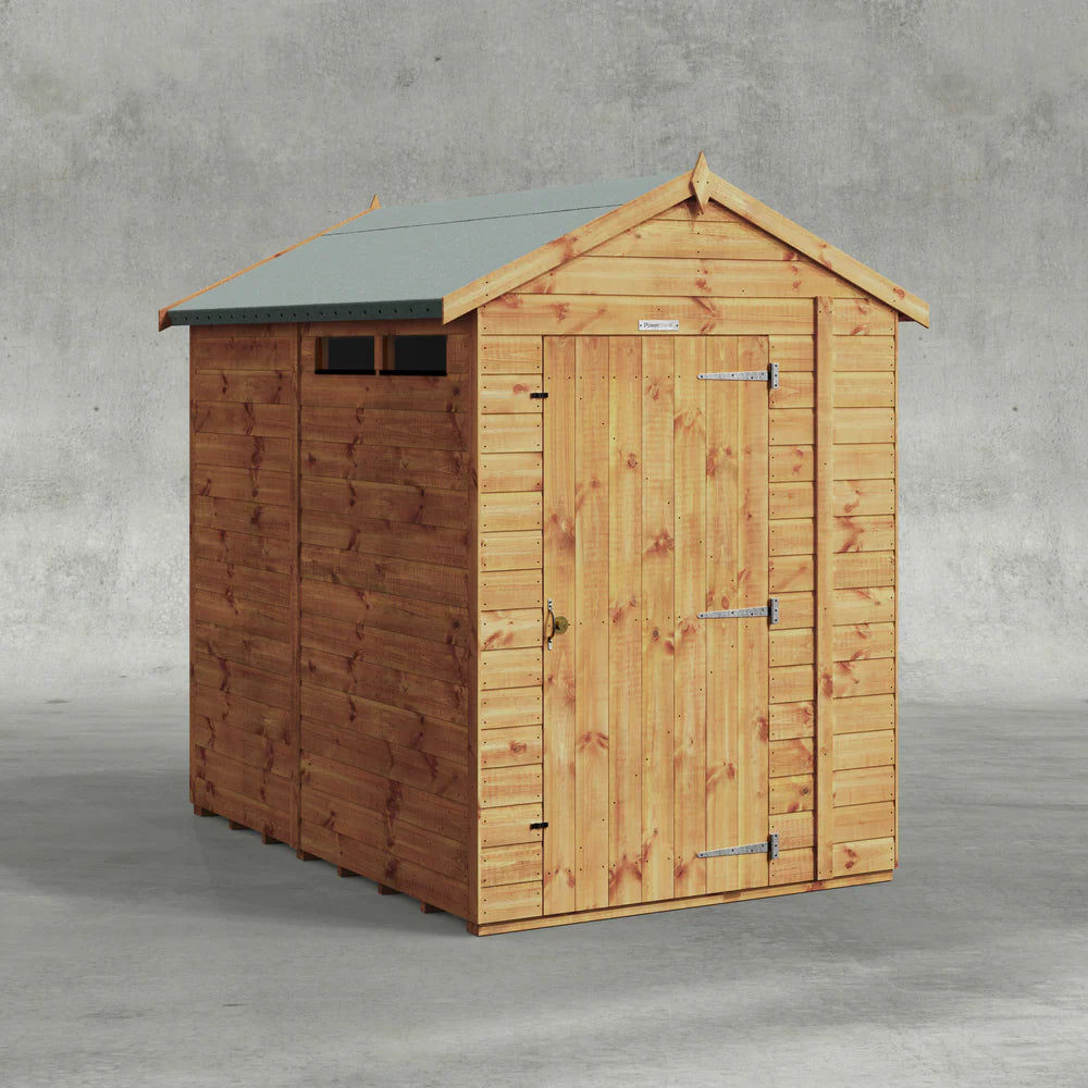 Power Security Apex Shed