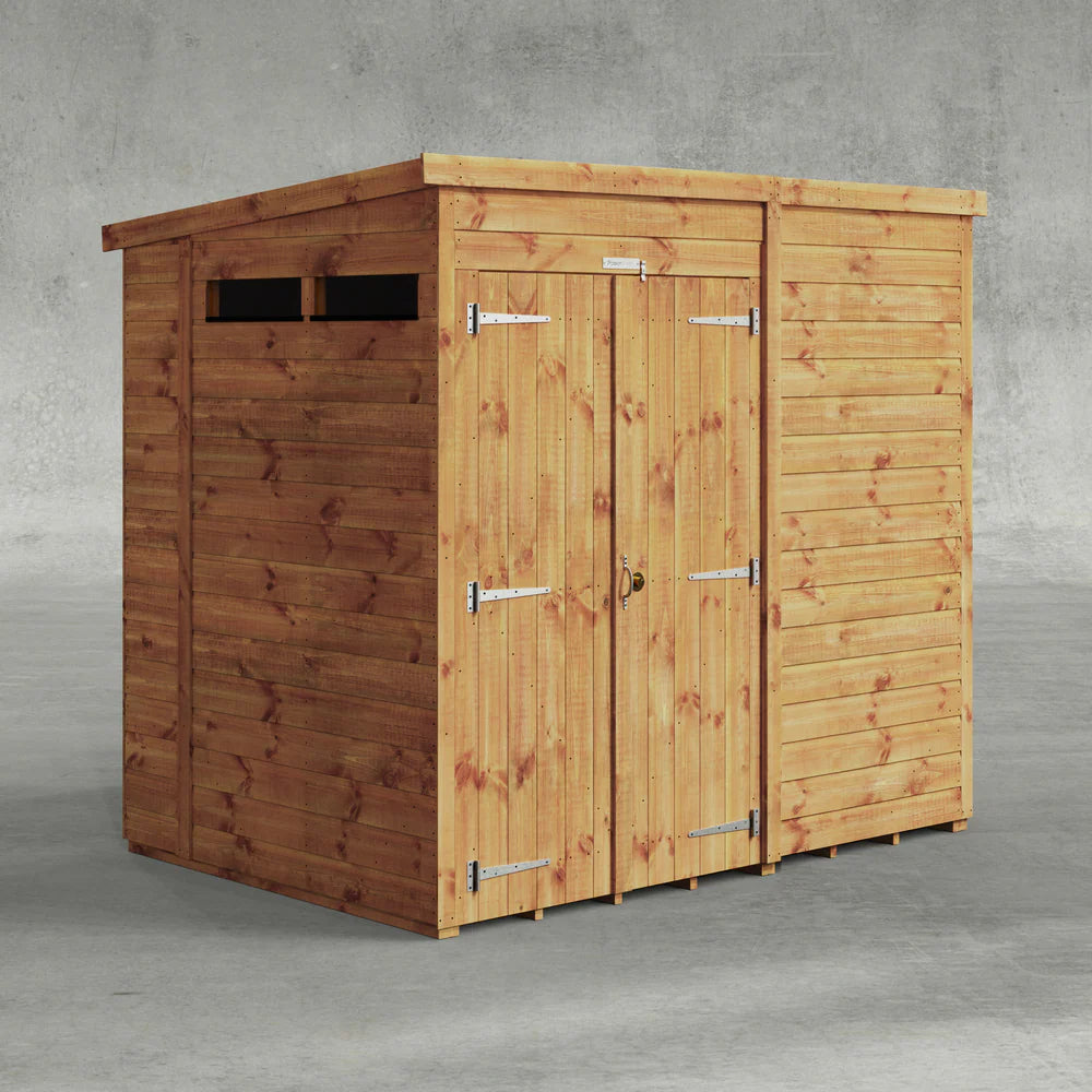 Power Security Pent Shed