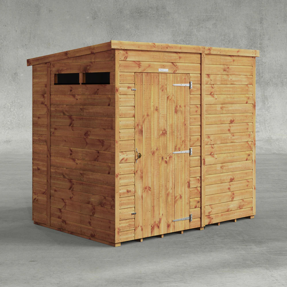 Power Security Pent Shed