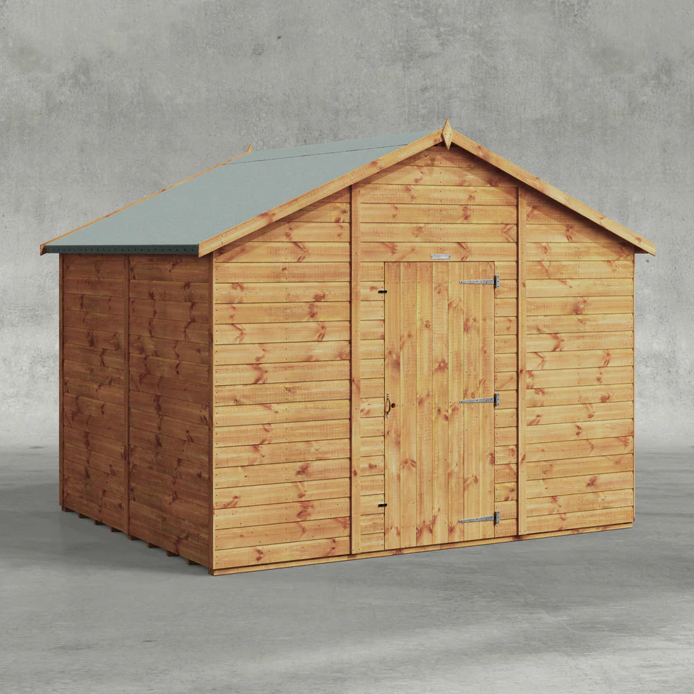 Power Shiplap Apex Shed