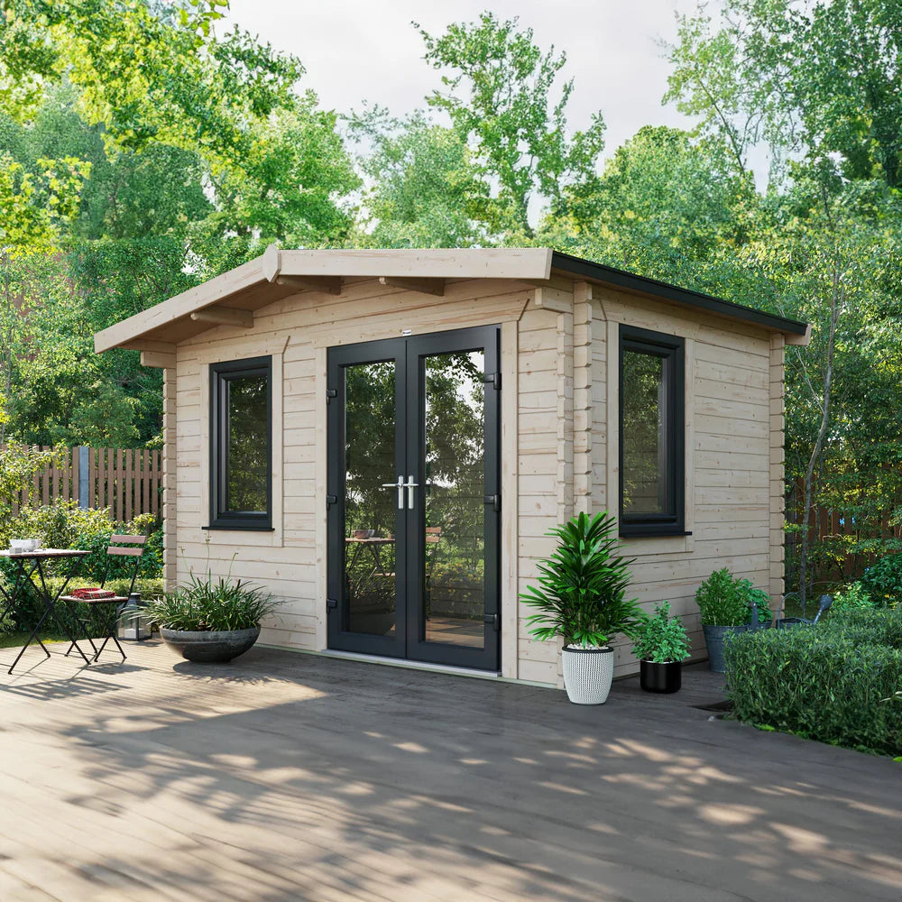 Power Chalet Log Cabin - 28mm