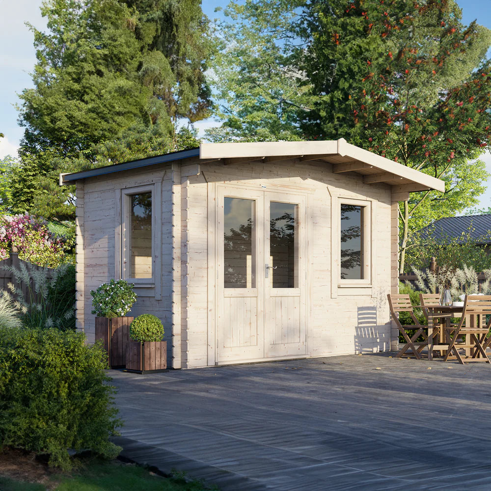 Power Chalet Classic Log Cabin - 44mm