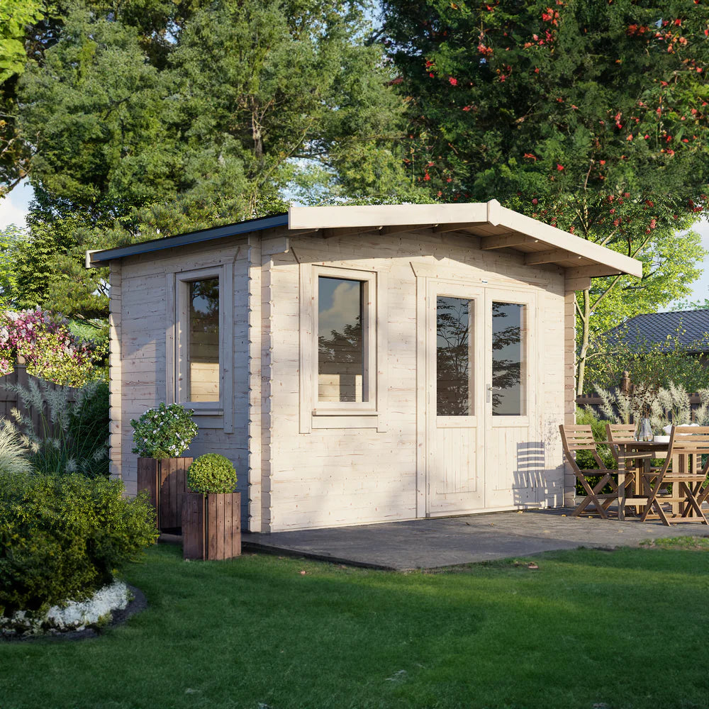 Power Chalet Classic Log Cabin - 44mm