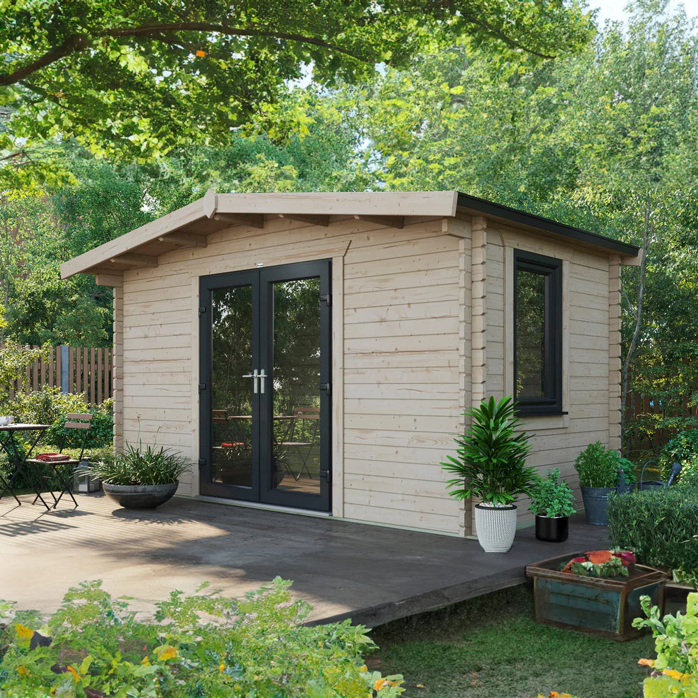 Power Chalet Log Cabin - 44mm