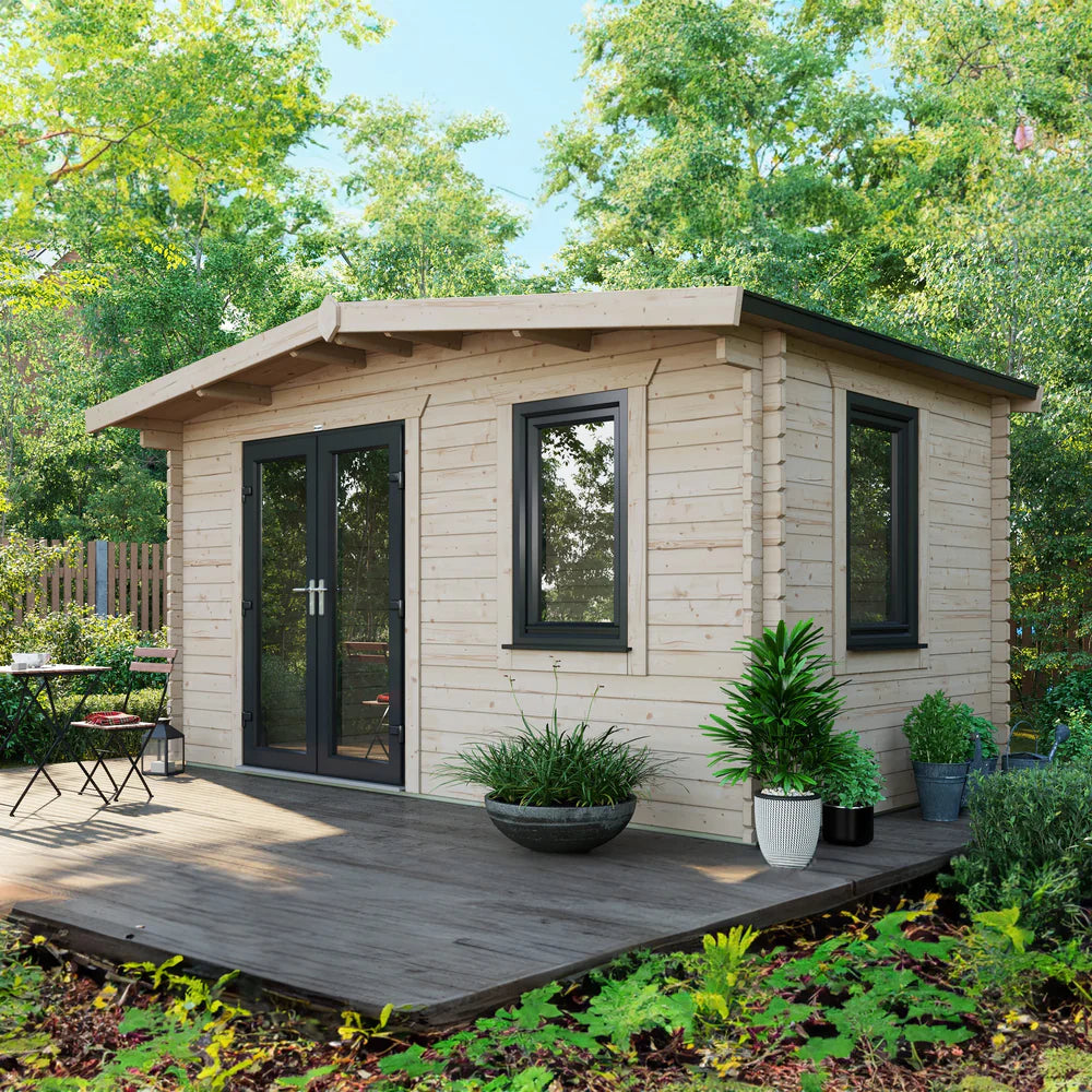Power Chalet Log Cabin - 28mm