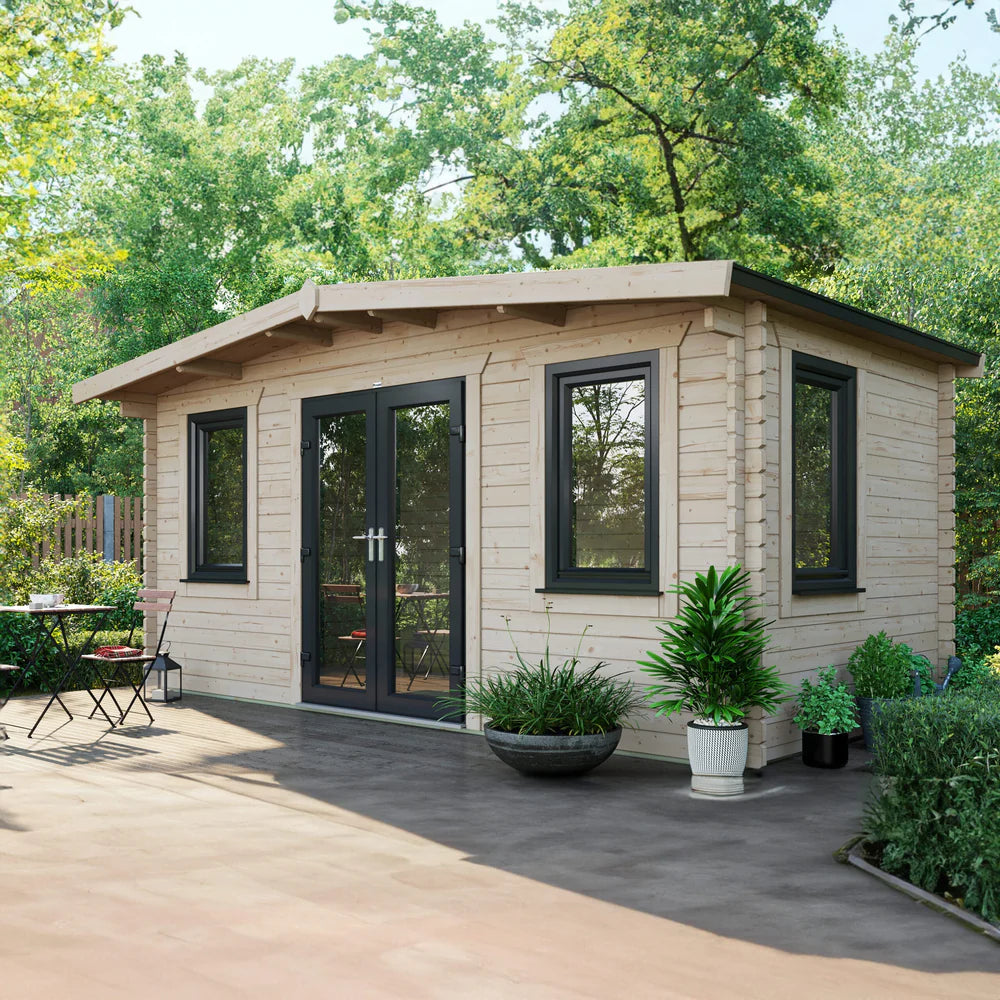 Power Chalet Log Cabin - 44mm