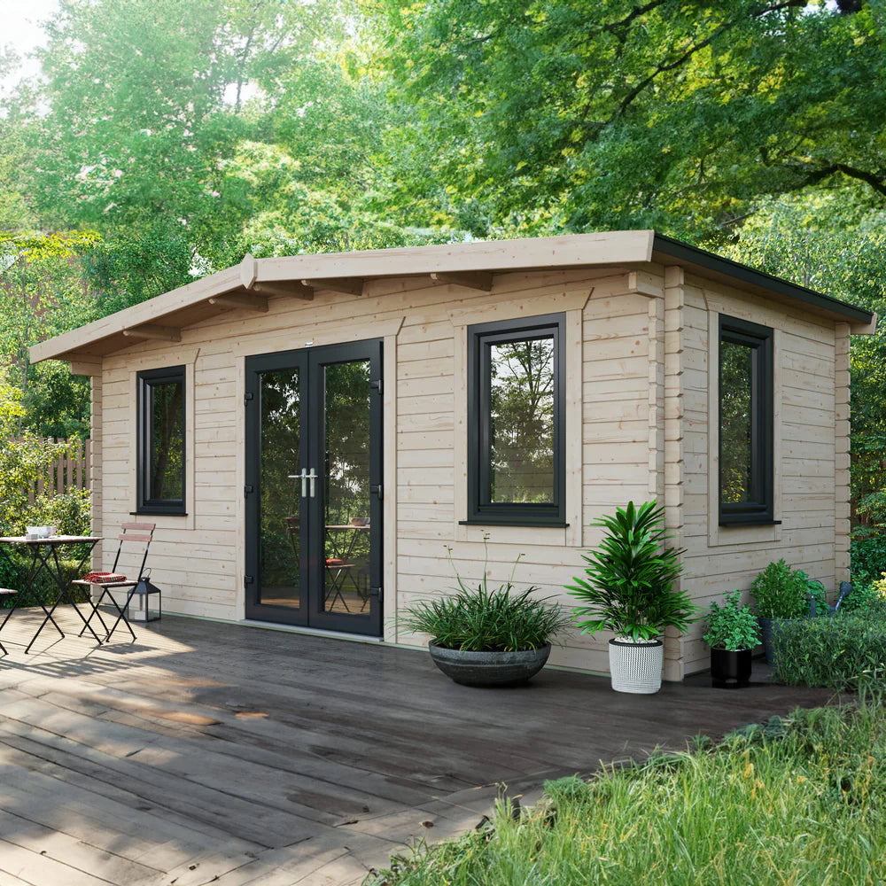 Power Chalet Log Cabin - 44mm