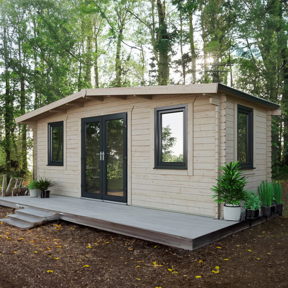 Power Chalet Log Cabin - 44mm