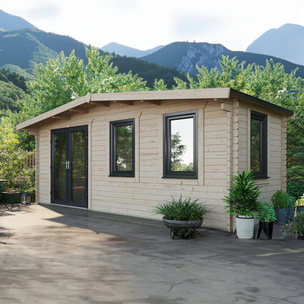 Power Chalet Log Cabin - 44mm