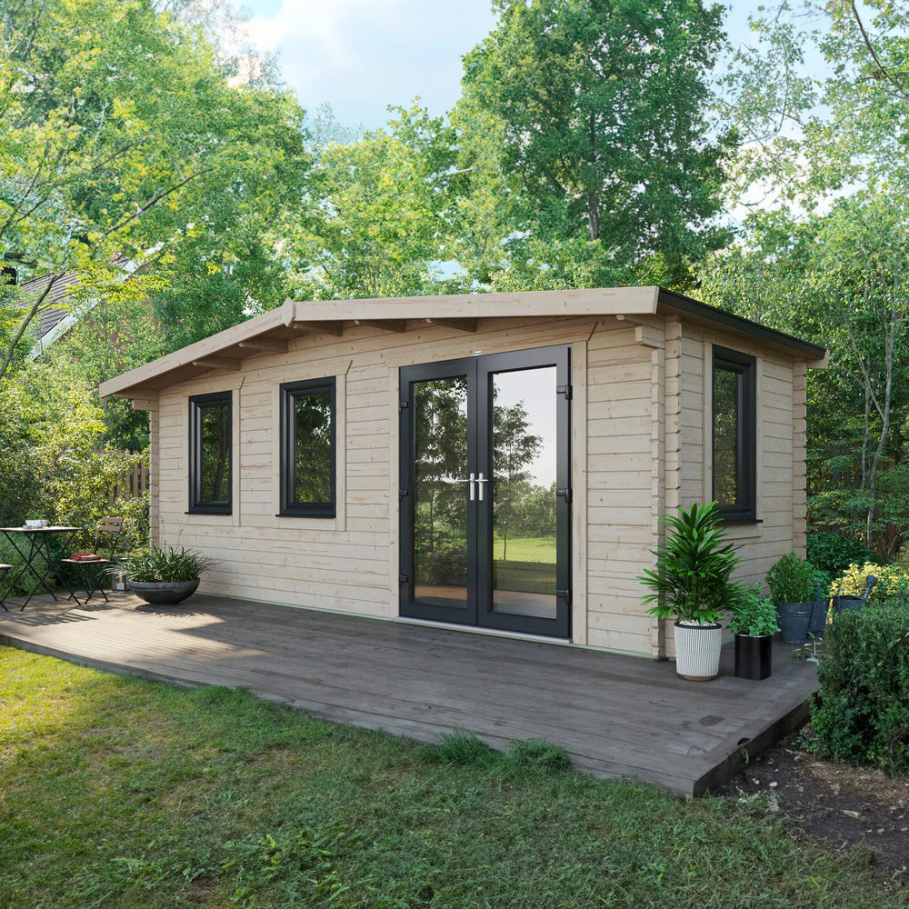 Power Chalet Log Cabin - 44mm
