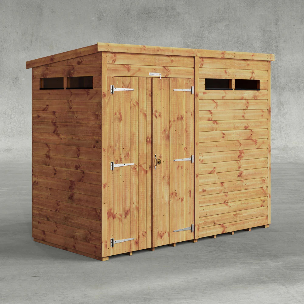 Power Security Pent Shed