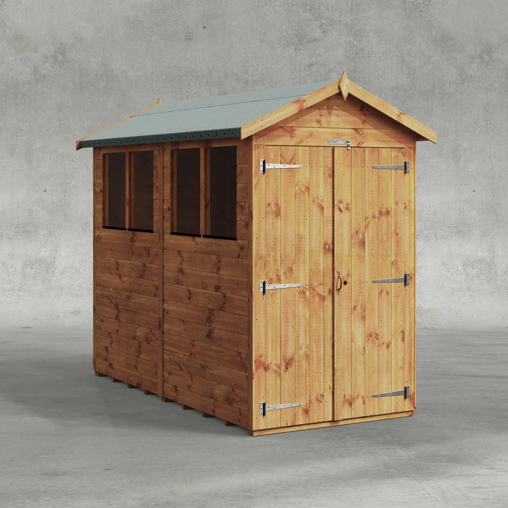 Power Shiplap Apex Shed