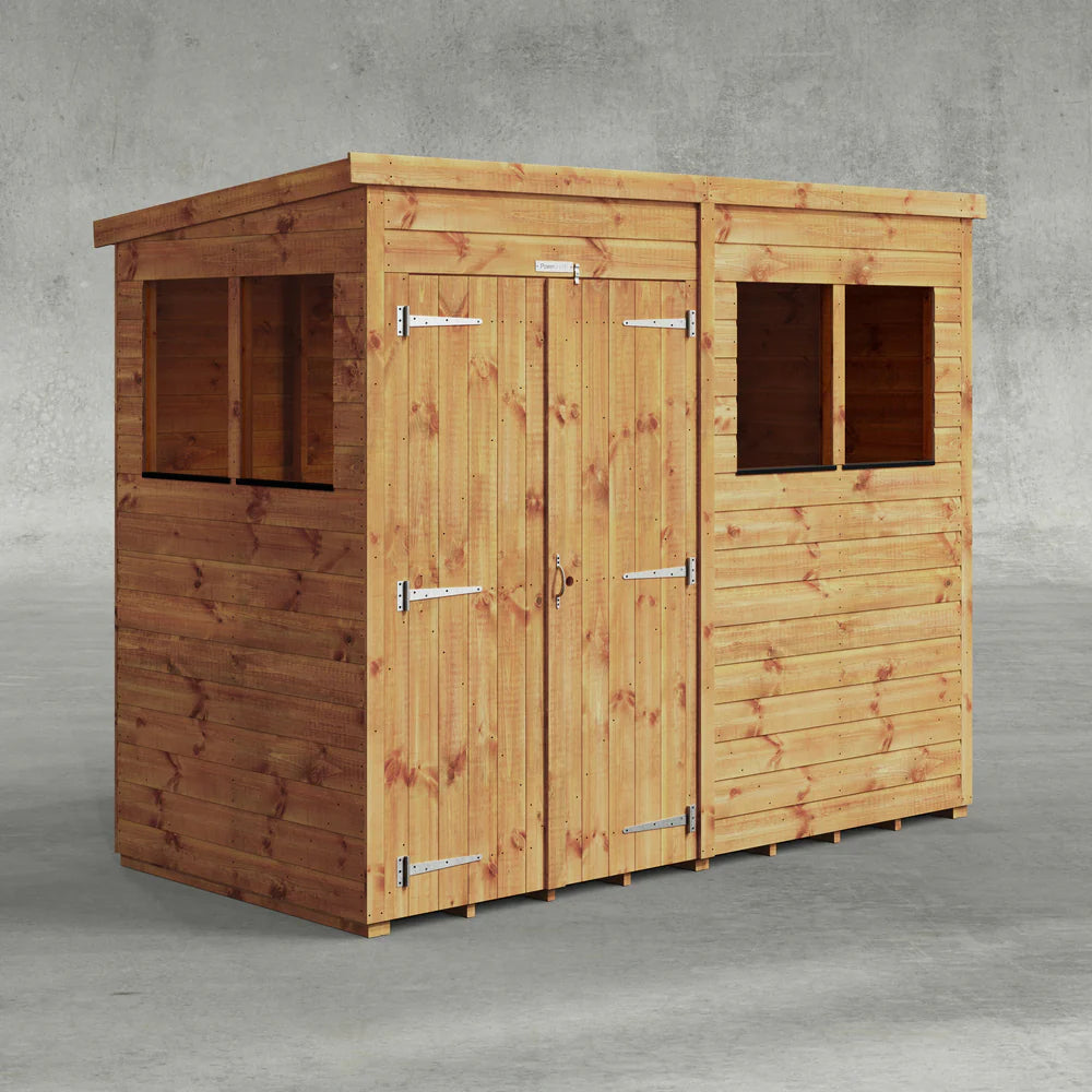 Power Shiplap Pent Sheds