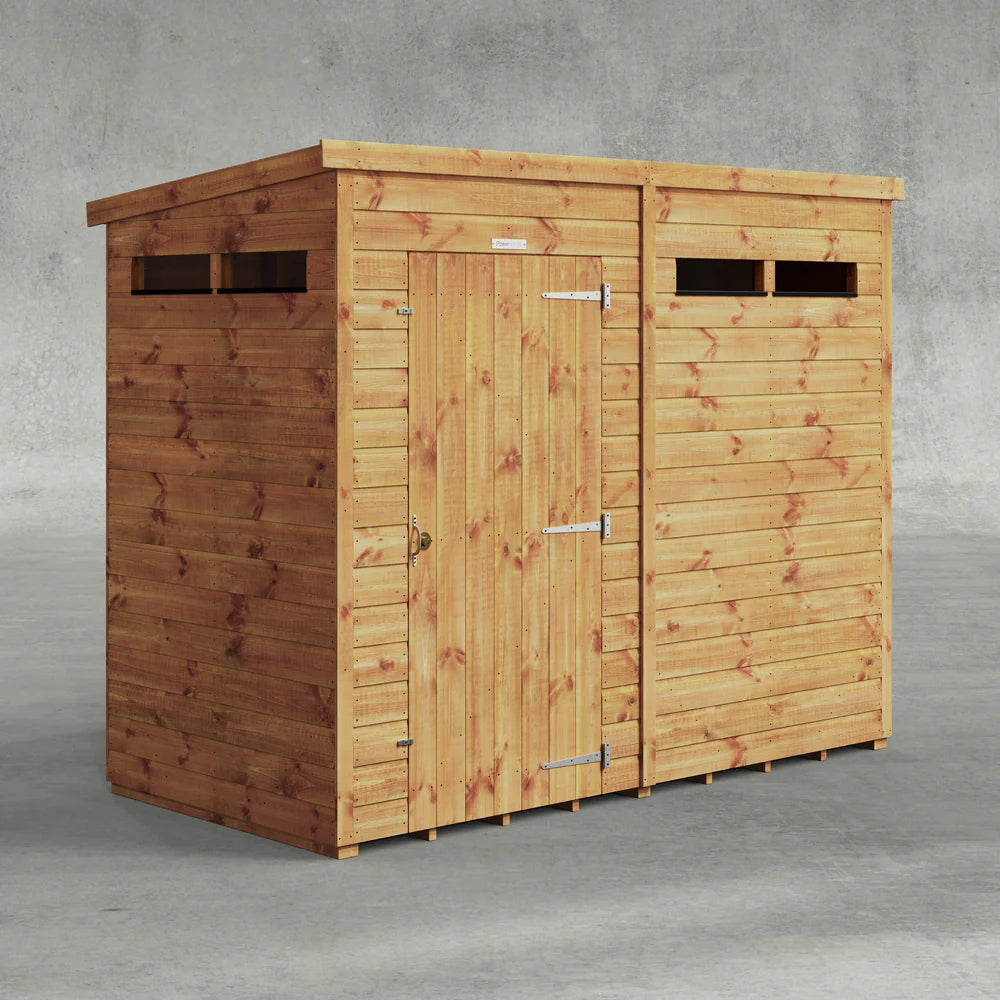 Power Security Pent Shed