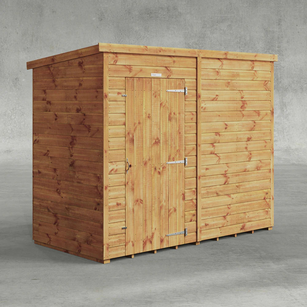 Power Shiplap Pent Sheds