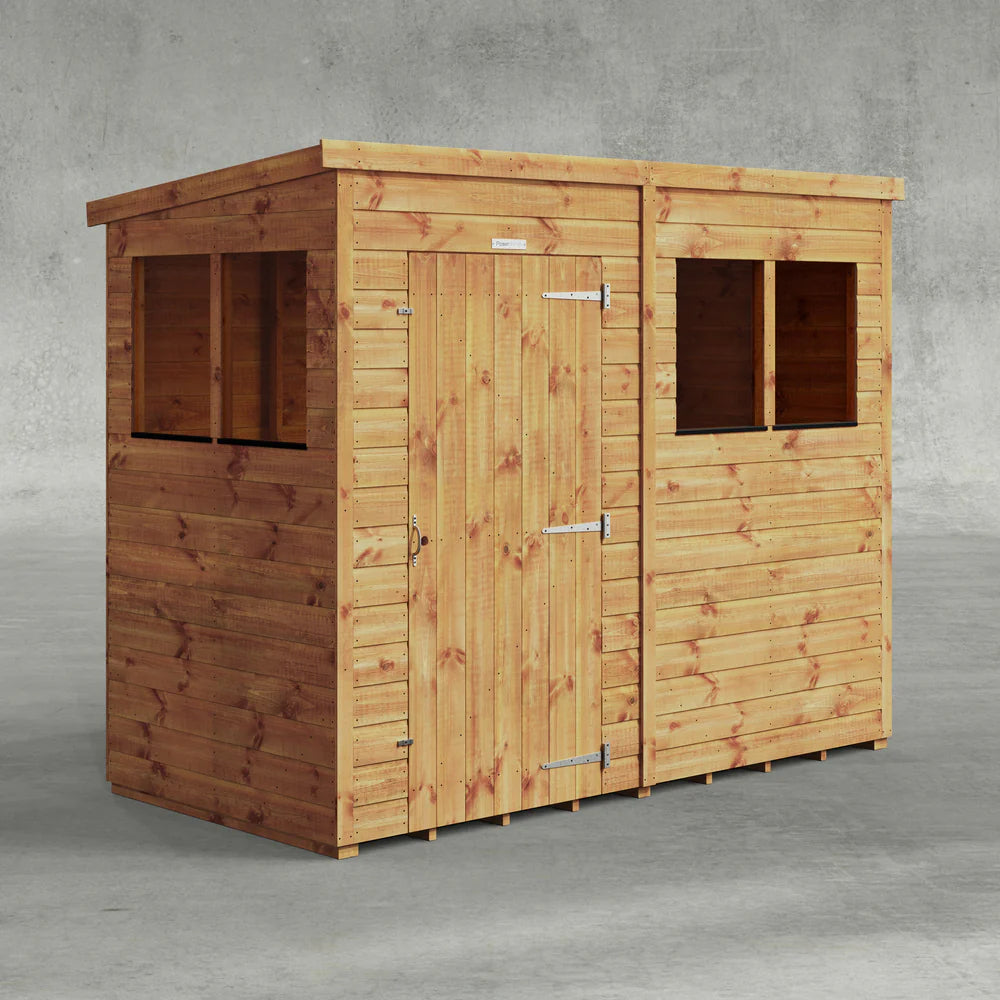 Power Shiplap Pent Sheds