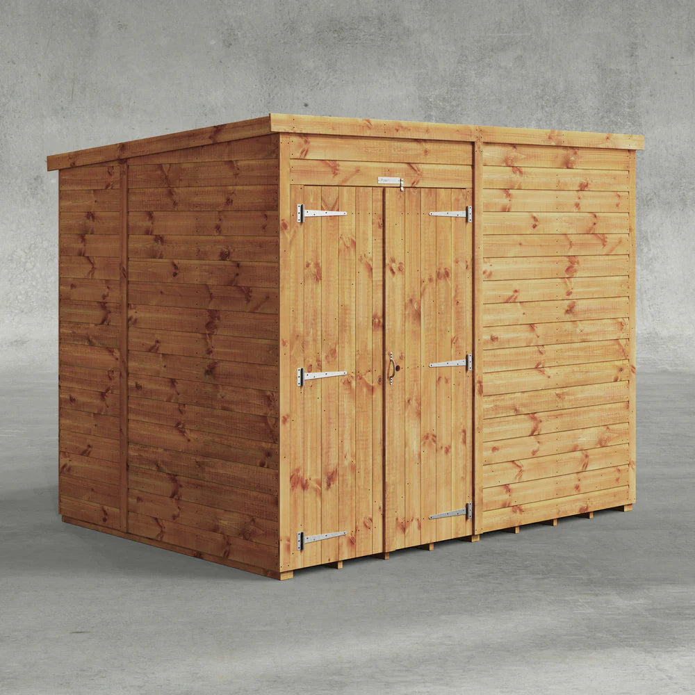 Power Shiplap Pent Sheds